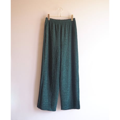 80s textured wide easy pants