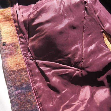 vintage big collar design coat