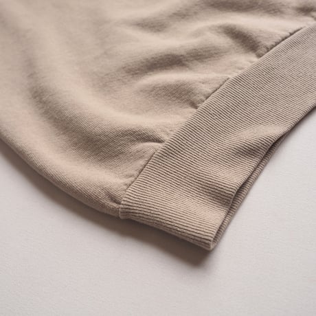 90s "JERZEES" beige oversized plain sweat