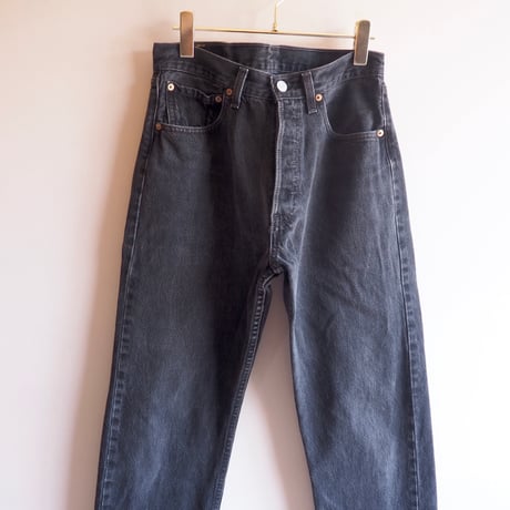 90s made in USA Levi's 501 cut off denim pants