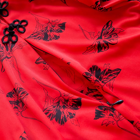 "David Brown" Chinese floral maxi dress