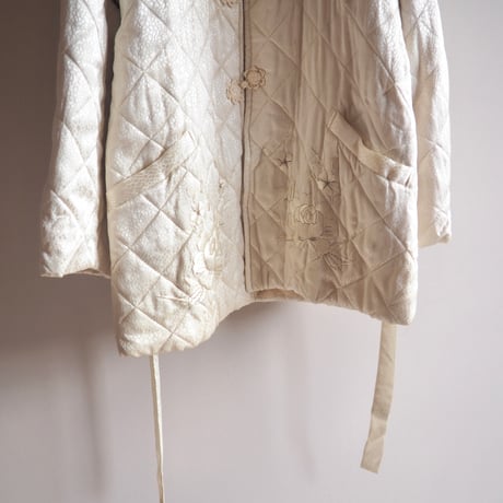 60s〜 chinese embroidered quilt jacket