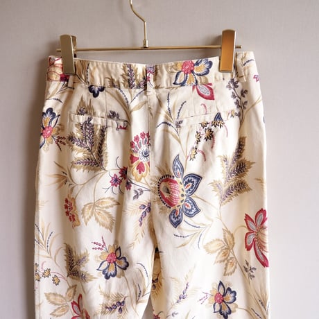 ”Talbot" floral cotton pants