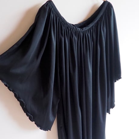 vintage angel sleeve blouse