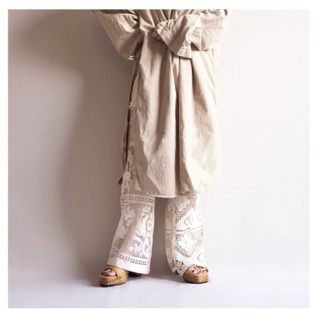 original remake patchwork lace pants (A)