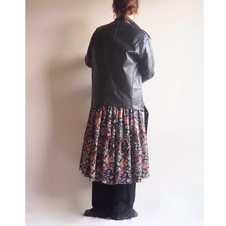 vintage leather riders jacket
