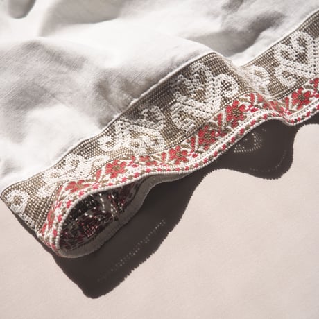 vintage ukrainian embroidered midi dress