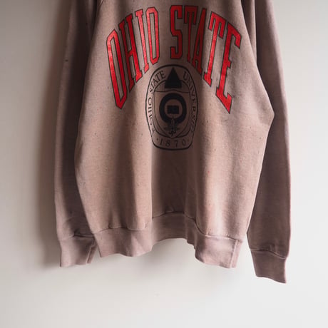80s "ONEITA" painted college print sweatshirt