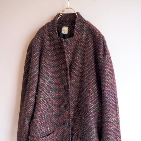 "Haris DE LUX" tweed back design jacket