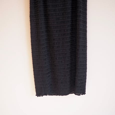 "Chico's Design" black creased maxi skirt
