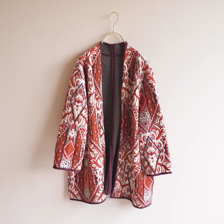 vintage abstract knit jacket