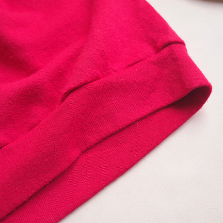 90s "Tultex" vivid pink plain sweat