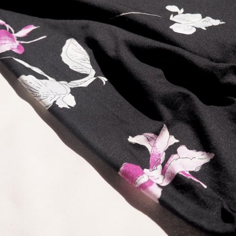 70s orchid L/S maxi dress