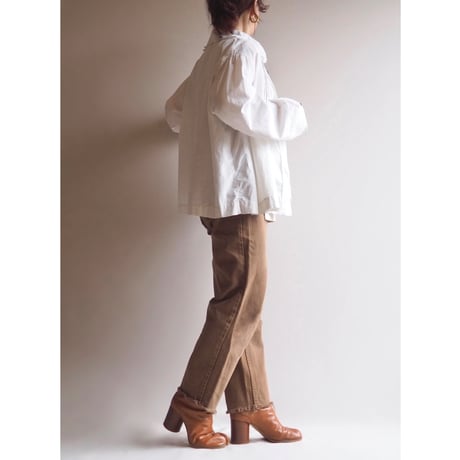 1900s〜 edwardian scallop night blouse
