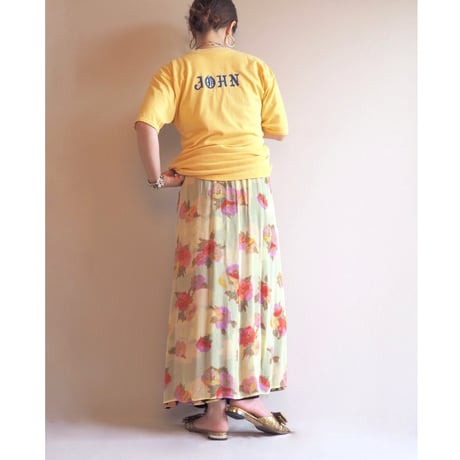 80〜90s print football t-shirts
