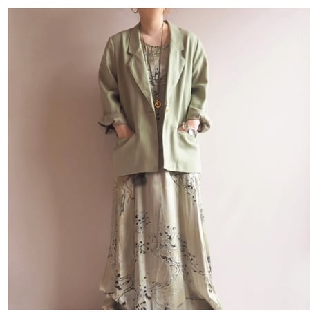 "Sag Harbor" sage tailored jacket