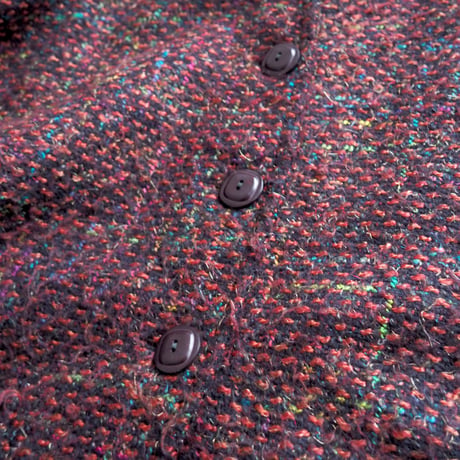 "Haris DE LUX" tweed back design jacket