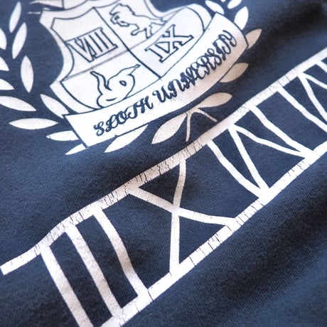used college print sweat