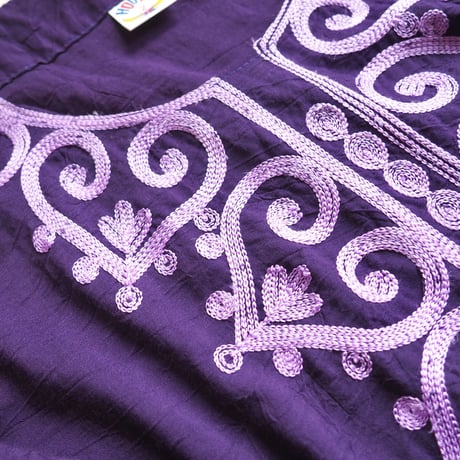 vintage embroidered kaftan dress