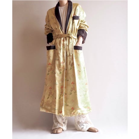 60s chinese embroidered robe