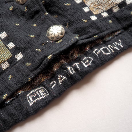 "Painted Pony" switching tapestry jacket