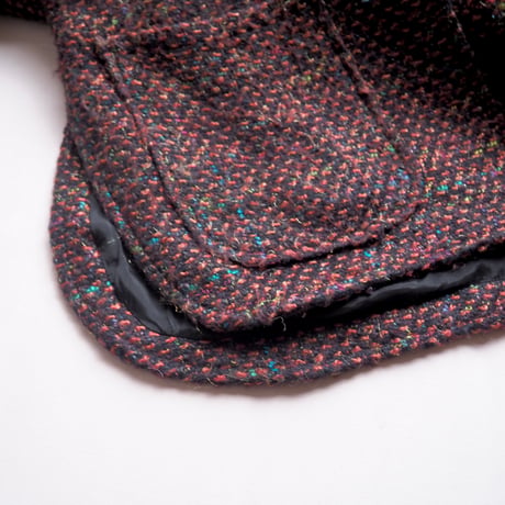 "Haris DE LUX" tweed back design jacket