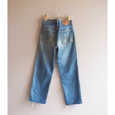 90s made in USA Levi's 510 cut off denim pants