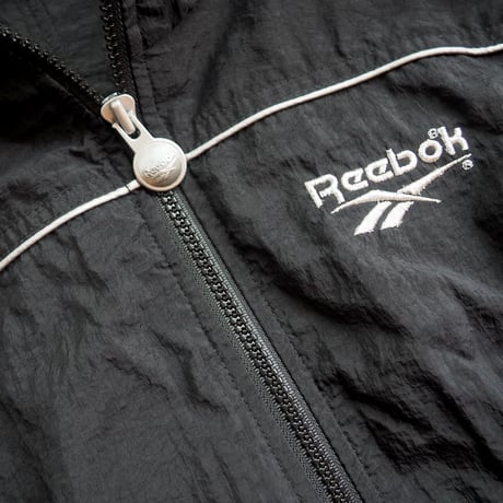 90s "Reebok" drawstring windbreaker