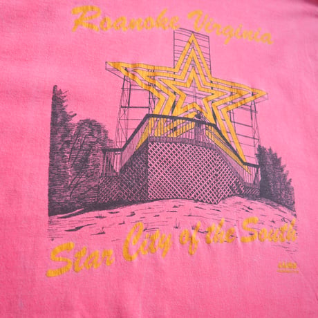 80s〜 "Anvil" star print t-shirts  (PK)