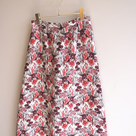 70s "Nelly De Grab" metallic tapestry maxi skirt