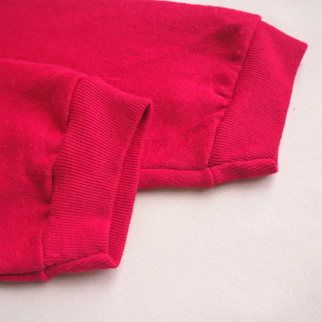 90s "Tultex" vivid pink plain sweat