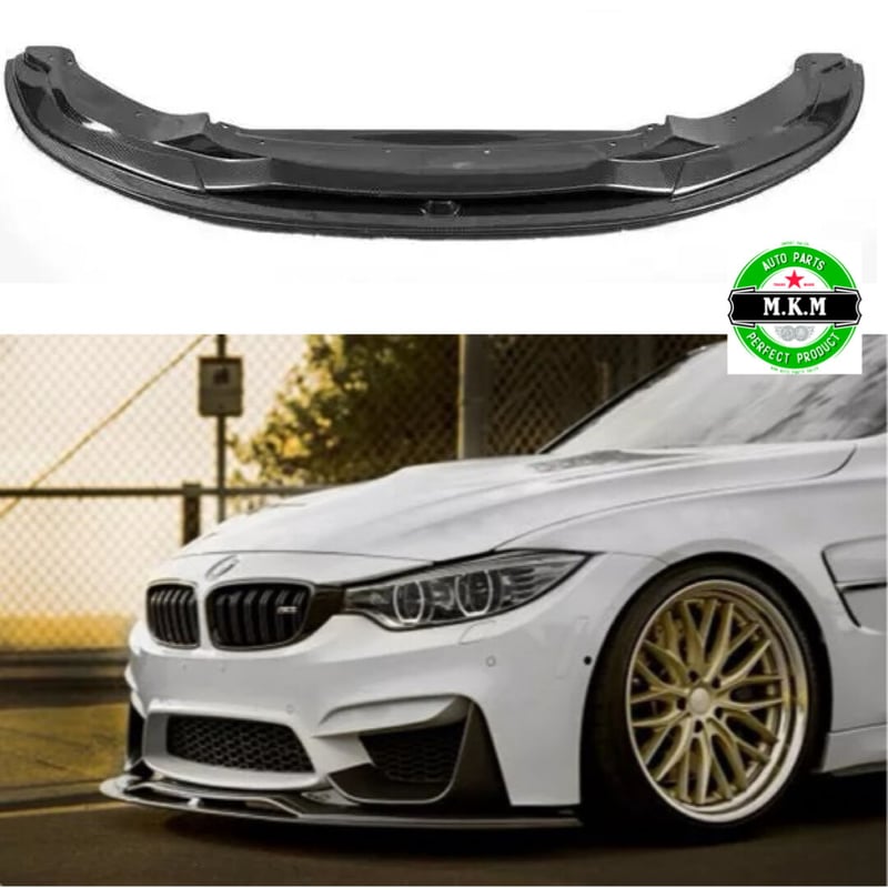 BMW M3 M4 F80 F82 カーボンリップスポイラー デュアルスポイラー 