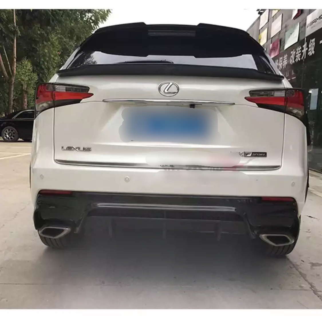 レクサス LEXUS NX カーボンリアスポイラー トランクスポイラー TRD T