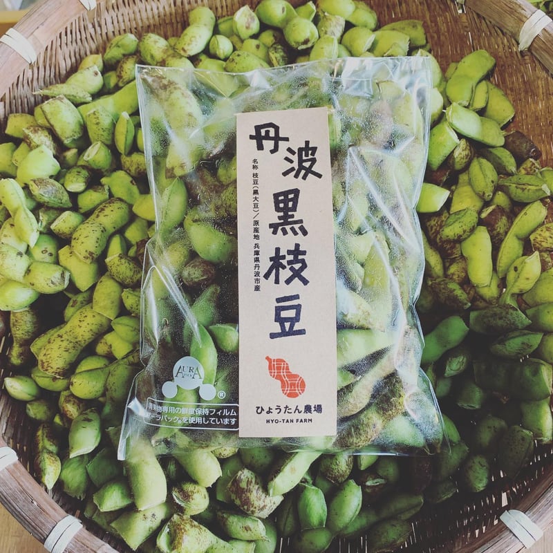 黒枝豆250g×2 | ひょうたん農場