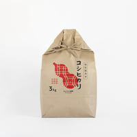 ひょうたん農場のコシヒカリ　白米3kg