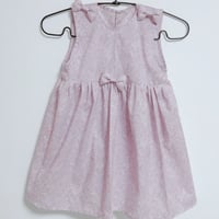 子供服　ワンピース　ラベンダーペイズリー　　９０cm