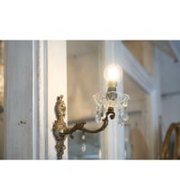 フランスアンティーク 高さ調節が出来るランプ バランスランプ 滑車