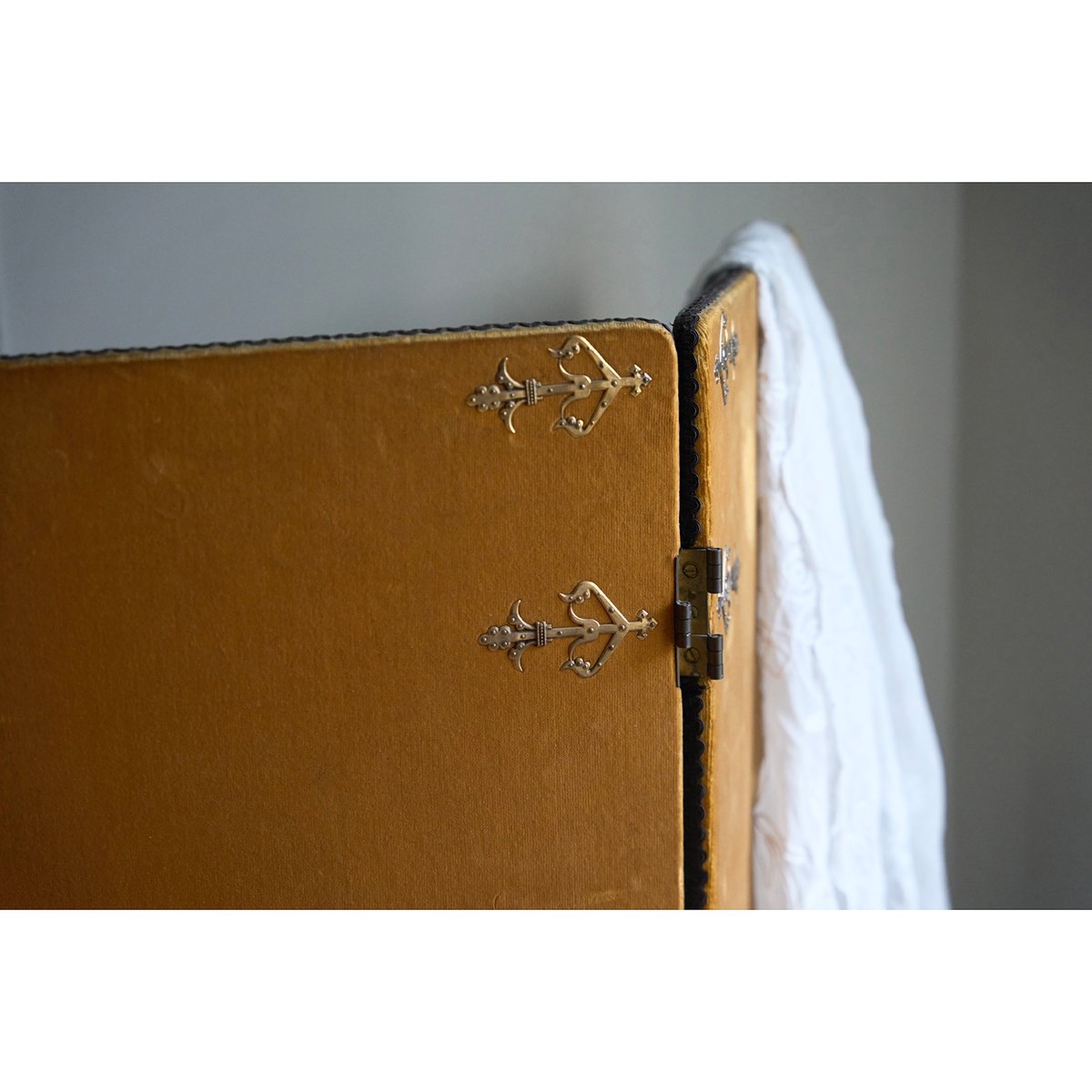 フランスアンティーク 駒付きのパーテーション スクリーン 衝立