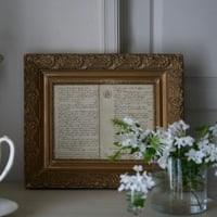 フランスアンティーク ファッションプレート 額 19世紀 | Clair de