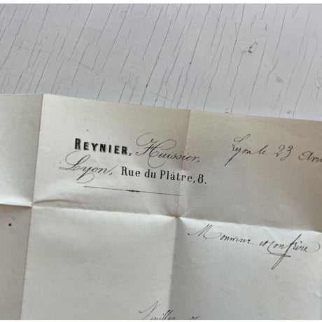送料無料 ナポレオン3世 1870年 手紙 封書 手書き カリグラフィー
