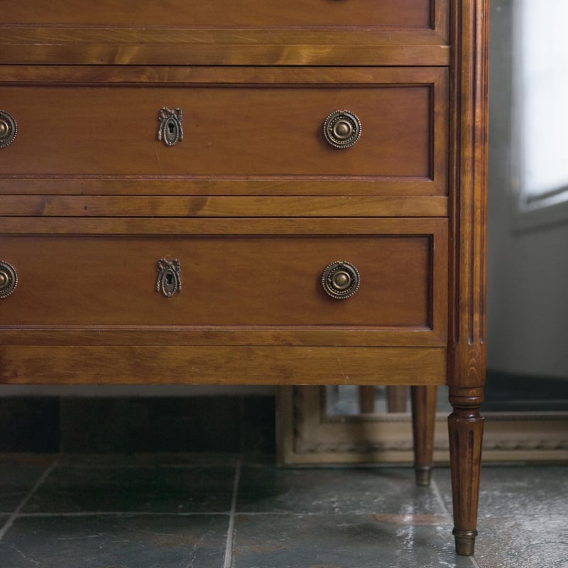 フランスアンティーク リボンチェストチェスト | Clair de Lune