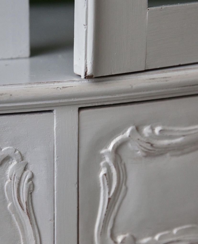 フランス アンティーク 花かご リボン 木製プレート家具装飾 フレンチ