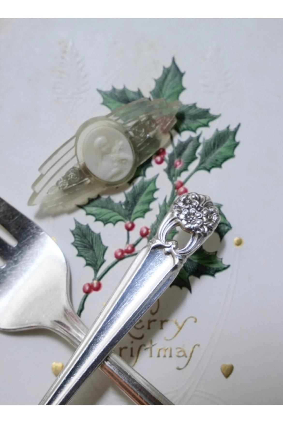 SILVERSMITHS&CUTLERS カトラリーセット　KS刻印　PM刻印 磨いてから発送 ロジャーブロス社 カトラリー2本セット 刻印入り
