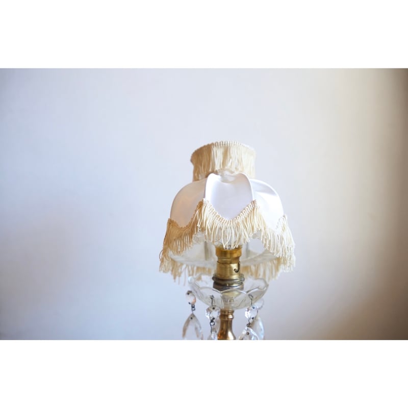 フランスアンティークのランプ フランスアンティークガラスランプシェード1(CL024-105)<span