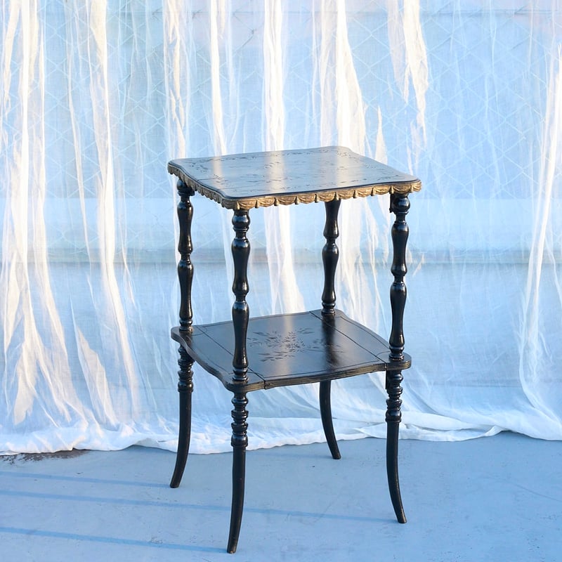 フランスアンティーク パイン材テーブル（リメイク品）真鍮取っ手 imgrc0067950917.jpg