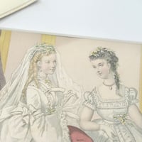 フランスアンティーク ファッションプレート 額 19世紀 | Clair de