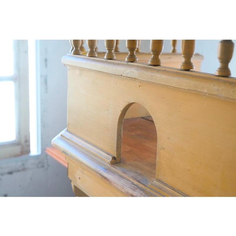 フランスアンティーク チケットカウンター カウンター ショップ