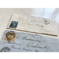 送料無料 ナポレオン3世 1870年 手紙 封書 手書き カリグラフィー