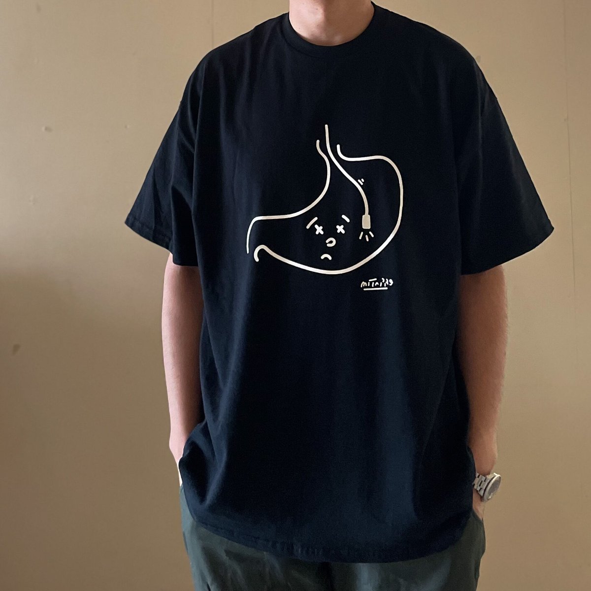 胃カメラくんTシャツ | mitaina japan