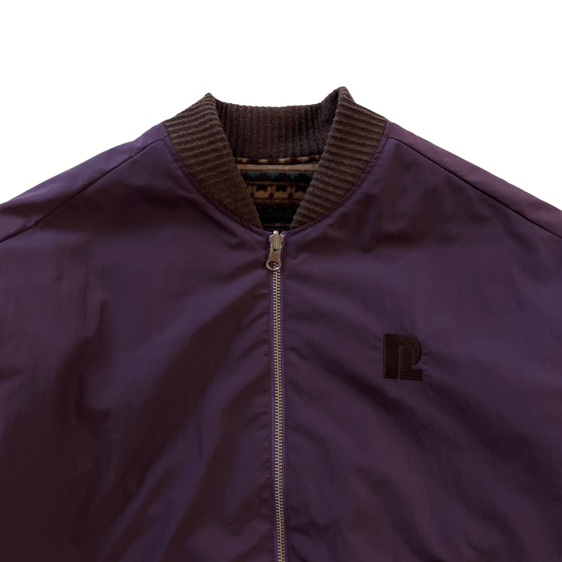 0658 neon light blouson パープル紫 ブルゾン 0658 neon light blouson パープル紫 ブルゾン 0658 neon light
